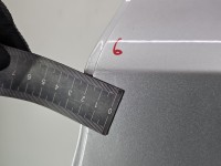 Drzwi tył lewe Opel Astra V K HB 5d srebrny Z176