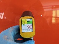 Maska przednia Opel Corsa F pomarańczowy KVH