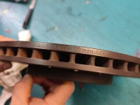 Tarcze hamulcowe tył klocki Audi A3 8L 1.8 T