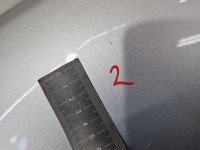 Błotnik przód lewy Opel Antara srebrny GAN