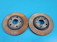 Tarcze hamulcowe przód klocki 282\25mm Toyota Corolla E21 19- 1.8 16V