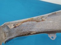 Błotnik przód prawy Mitsubishi Outlander II srebrny A31