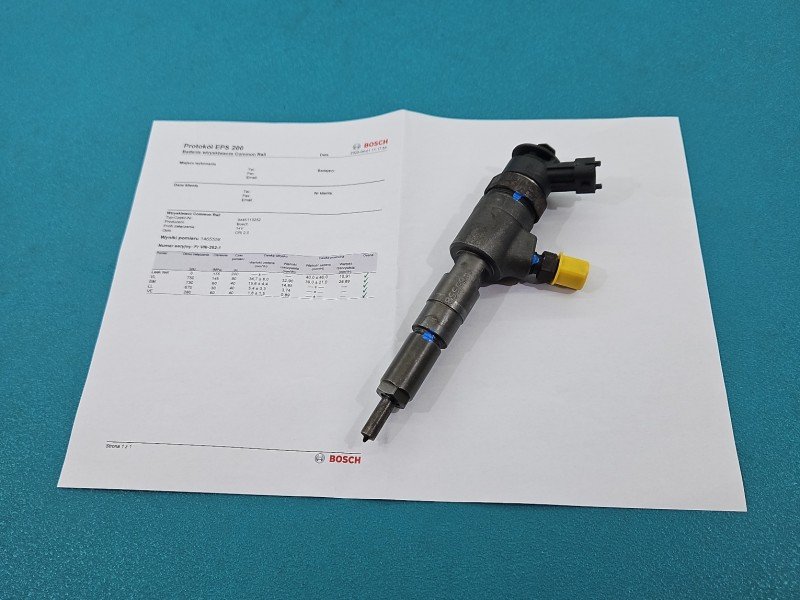 TESTOWANY Wtryskiwacz Citroen C3 II 09-16 0445110252 1.4 hdi TESTOWANY Wtryskiwacz Citroen C3 II 09-16 0445110252 1.4 hdi