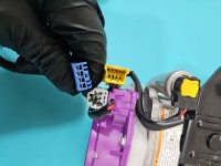 Pas bezpieczeństwa przód prawy pasażera Honda Legend IV KB1