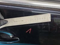 DRZWI PRZÓD PRAWE PASAŻERA Vw Tiguan I 07- 5d czarny LC9X