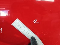 Maska przednia Nissan Micra K11 czerwony