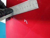 Maska przednia Kia Picanto I czerwony P9