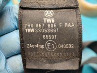Pas bezpieczeństwa przód lewy kierowcy Vw Transporter T5 7H0857805F, 7H0857877 EU