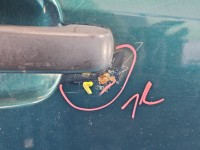 Drzwi tył prawe Vw Passat B4 kombi 5d LC6P