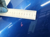 Błotnik przód lewy Renault Megane III niebieski TERNA