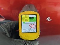 DRZWI PRZÓD PRAWE PASAŻERA Skoda Fabia I 5d bordowy 9770 LF3T