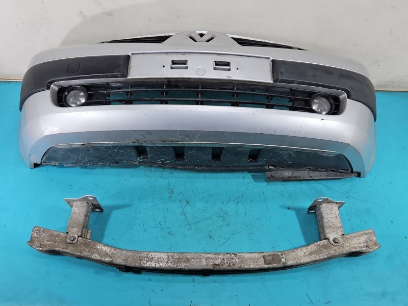 Zderzak przód Renault Megane II srebrny TED69