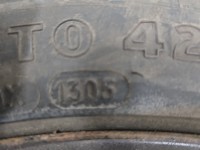 Koło zapasowe 17" dojazdowe dojazdówka Toyota Avensis II T25 Rozstaw śrub: 5x100, BFGoodrich, 125 mm, Profil opony: 70,...