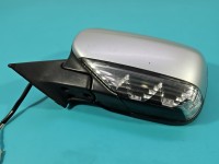 Lusterko lewe Subaru Forester II SG elektryczny, Europejska, Kod lakieru: 01G, Rysy na obudowie , brak nakrętki mocującej,...