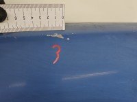 Drzwi tył prawe Renault Trafic II HB 5d niebieski DV489