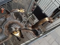 WÓZEK KOŁYSKA TRAWERS Sanki Belka silnika MAZDA 3 II BL 08-13 1.6 CiTD