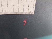 Drzwi tył prawe Vw Tiguan I 07- HB 5d srebrny LR7N