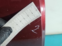 Drzwi tył prawe Vw Passat B4 sedan 5d bordowy