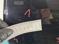 Drzwi tył lewe Toyota Corolla E12 HB 5d czarny 209