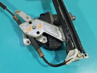 Podnośnik przód prawy SZYBY WINDA Ford Mondeo Mk3 Producent części: FORD, 8pin, uszkodzony pancerz linki, korozja 5d kombi