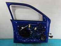 Drzwi przód lewe Skoda Fabia III 5d niebieski K4 / V5F