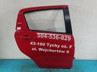 Drzwi tył prawe Toyota Yaris III HB 5d czerwony 3P0
