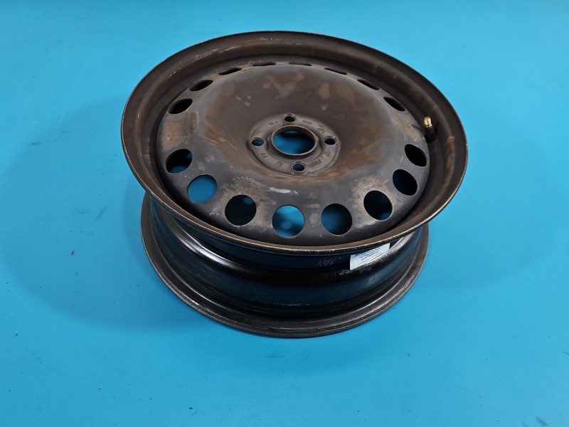 Felga stalowa 16" Opel Corsa E Szerokość felgi: 6.0", Rozstaw śrub: 4x100, Odsadzenie (ET): 40, Producent felg: OPEL,...
