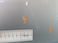 Maska przednia Toyota Auris II srebrny, 1F7