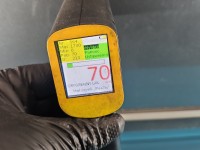 Drzwi tył prawe Skoda Yeti HB 5d szary LF8L