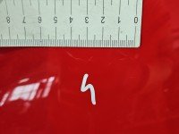 Błotnik przód lewy FORD C-MAX II MK2 czerwony CA