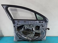 DRZWI PRZÓD LEWE KIEROWCY Peugeot 508 I 10-18 5d srebrny KCAD