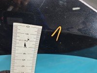 Błotnik przód prawy Ford Focus Mk3 czarny, FB