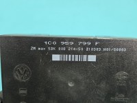 Sterownik moduł komfortu Vw New Beetle 98- 1C0959799F Volkswagen, Europejska, Pęknięta obudowa
