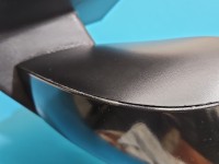 Lusterko lewe Renault Fluence czarny, malowana, elektryczny, Europejska, 10pin. Malowana obudowa czarny NV676 europa