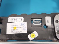 Listwa dekor deski AUDI A8 D4 4H 4H0867420, 4H0867419, 4H0867410 Europejska, 9szt, Odprysk na listwie ozdobnej tunelu, rysy. KPL