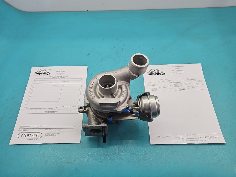 Turbosprężarka Regenerowana Fiat Stilo 716665-2, 55191934 1.9 jtd (192A5000) 140KM