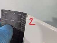 Błotnik przód prawy Hyundai Ix35 biały TCW