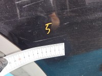 Drzwi tył prawe Chevrolet Captiva HB 5d czarny GAR