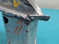 Wzmocnienie zderzaka przód belka Citroen C4 Grand Picasso II 13-22 CITROEN, zaginięcie przednie