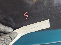 Drzwi tył prawe Porsche Cayenne I 9P HB 5d LC9Z