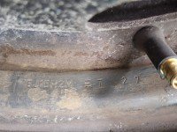 Felga stalowa 15" Peugeot 307 Szerokość felgi: 6.0", Rozstaw śrub: 4x108, PEUGEOT, 4x108 ET27 6J