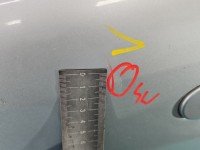 DRZWI PRZÓD LEWE KIEROWCY Toyota Yaris I 5d srebrny