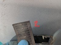 Drzwi tył prawe Vw Golf VI kombi 5d srebrny LA7W