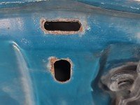 Maska przednia Renault Kangoo I turkusowy