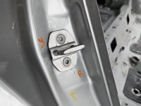 Błotnik tył prawy MERCEDES W176 POLAR SILVER - METALLIC PAINT (761U) ćwiartka