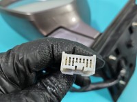 Lusterko lewe HONDA CR-V III 06- el.składane, 9pin, rysy, malowane KOLOR Y578M europa