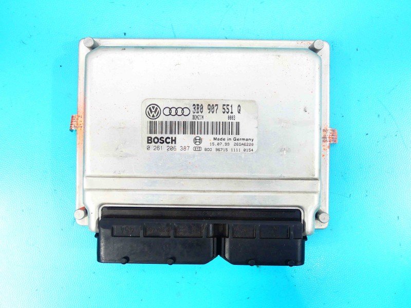 Komputer zestaw Vw Passat B5 0261206387, 3B0907551Q 2.8 VR6