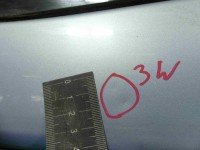 Klapa tył Toyota Verso 09- HB 5d błękitny 8S1 Klapa tył Toyota Verso 09- HB 5d błękitny 8S1