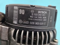 TEST Alternator Audi 80 B4 0123340001, 028903025E 1.9 tdi
