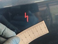 Drzwi tył prawe Opel Corsa C HB 5d zielony Z20M